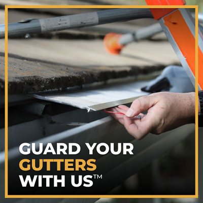 Total Gutter Guard Stainless Steel Micro-Mesh Gutter Guard Kit, 5" and Smaller