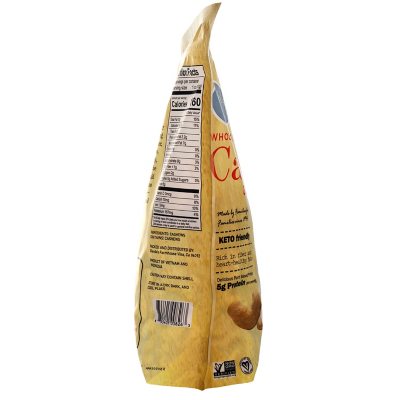 Glenda's Farmhouse Whole Natural Unsalted/Unroasted Cashews 26 oz.