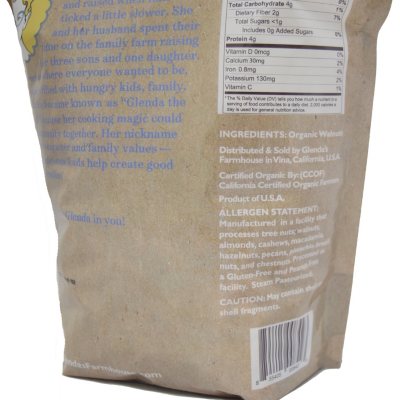 Glenda's Farmhouse Organic Walnuts 27 oz.