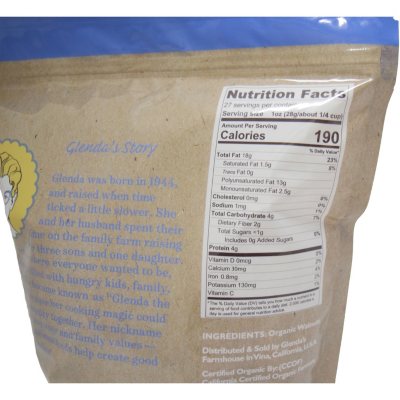 Glenda's Farmhouse Organic Walnuts 27 oz.