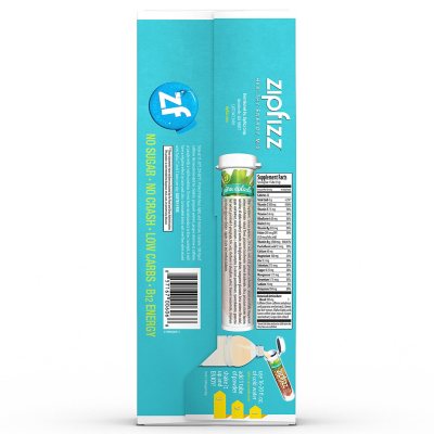 Zipfizz Energy Drink Mix, Piña Colada (20 ct.)