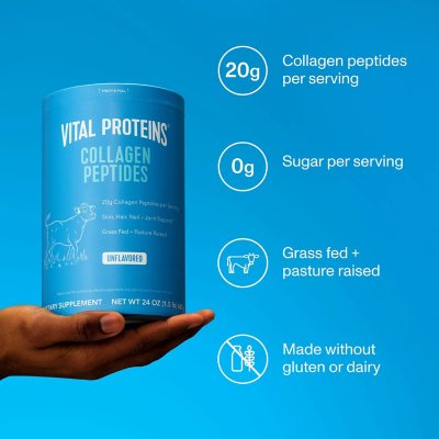 Vital Proteins Collagen Peptides Powder, Unflavored 24 oz.