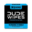 DUDE WIPES XL Flushable Wipes, Fragrance Free, 8 ct., 400 wipes