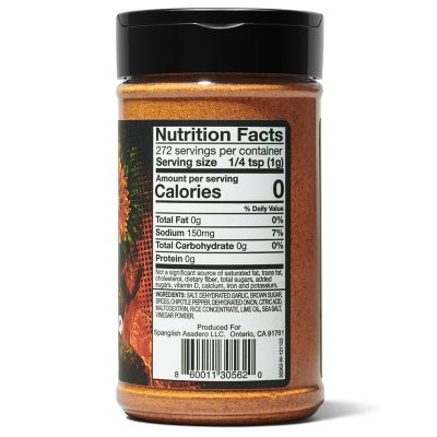 Spanglish Asadero Mexican BBQ, Seasoning 9.6 oz.