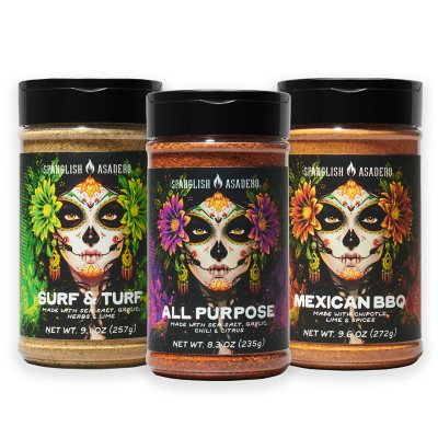 Spanglish Asadero Mexican BBQ, Seasoning 9.6 oz.