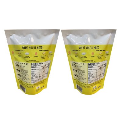 Magnolia Mixes Gluten-Free Pound Cake Mix, Lemon 14oz., 2 pk.