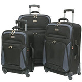 Geoffrey Beene Vertical Spinner Wheel Luggage Set - 3 pc.