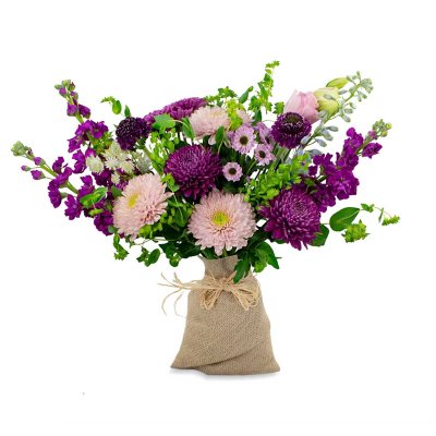 Member's Mark Farm Fresh Summer Flowers Bouquet, Choose color and stem count