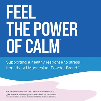 Natural Vitality Calm The Anti-Stress Dietary Supplement Powder, Raspberry Lemon 20 oz.