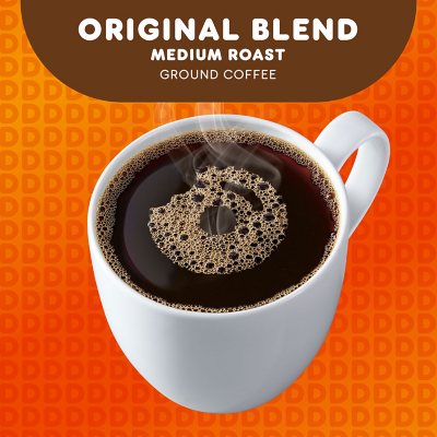 Dunkin' Donuts Original Blend Ground Coffee, Medium Roast, 45 oz.