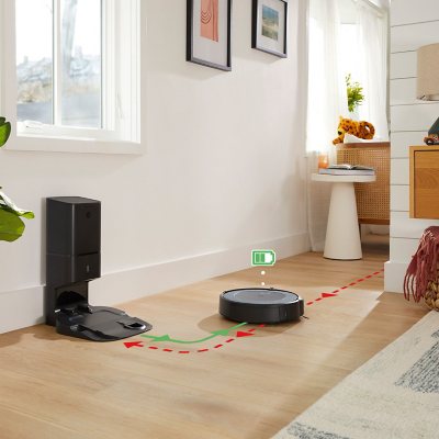 iRobot Roomba i3+ EVO 3556 Wi-Fi Connected Self-Emptying Robot Vacuum with Smart Mapping