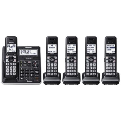 Panasonic KX-TGF775S Link2Cell DECT 6.0 Expandable Cordless Phone System