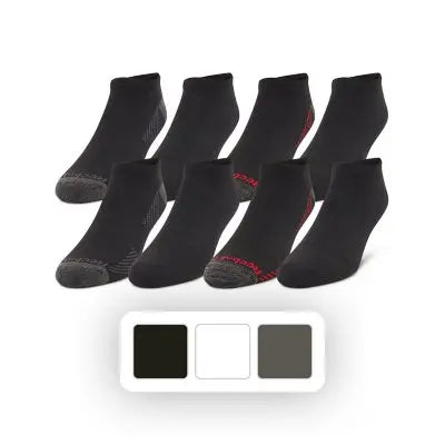 Reebok Men's 8-Pack Cushion Low-Cut Sock