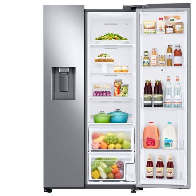 Samsung 22 cu. ft. Counter Depth Side By Side Refrigerator w/ Touch Screen Family Hub