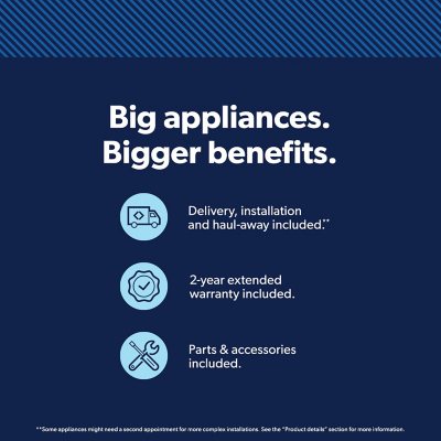 Samsung 22 Cu. Ft. Smart 3-Door French Door Refrigerator