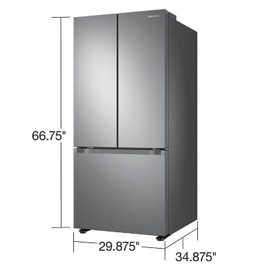 Samsung 22 Cu. Ft. Smart 3-Door French Door Refrigerator