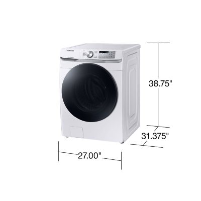 Samsung 4.5 Cu. Ft. Front Load Washer, Choose Color - Large Capacity Smart w/ Super Speed Wash