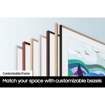 SAMSUNG 55" Class The Frame QLED 4K Smart TV w/ Quantum HDR - QN55LS03BDFXZA