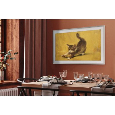 SAMSUNG 55" Class The Frame QLED 4K Smart TV w/ Quantum HDR - QN55LS03BDFXZA