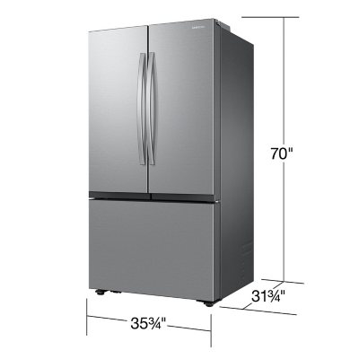 Samsung 27 Cu. Ft. Mega Capacity Counter Depth French Door Refrigerator w/ Dual Auto Ice Maker