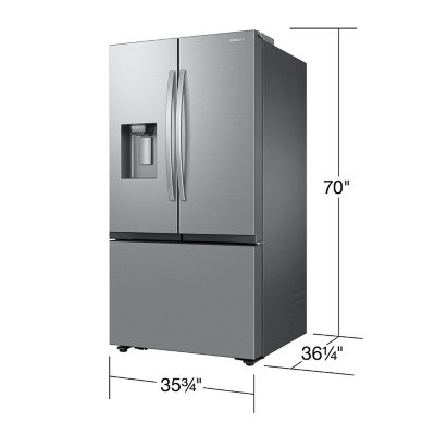 Samsung 31 Cu. Ft. Extra Large Capacity French Door Refrigerator w/ External Water & Ice Dispenser, Choose Color