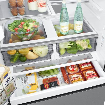 Samsung 31 Cu. Ft. Extra Large Capacity French Door Refrigerator w/ External Water & Ice Dispenser, Choose Color