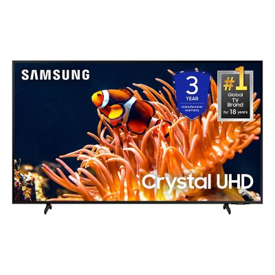 SAMSUNG 65” Class DU8000 Series Crystal UHD 4K Smart Tizen TV - UN65DU8000DXZA