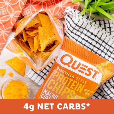 Quest Tortilla Chips Variety Pack, Nacho Cheese & Ranch 14 ct.