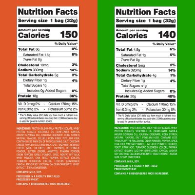 Quest Tortilla Chips Variety Pack, Nacho Cheese and Chili Lime 14 ct.