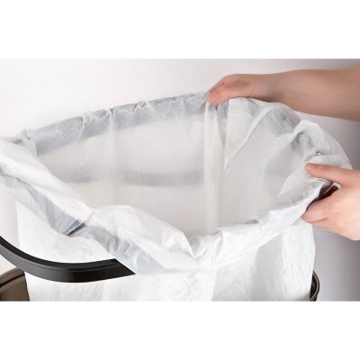 Nine Stars Combo Sensor Trash Can, Stainless Steel 13.2 gal / 3.2 gal