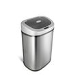 Nine Stars Sensor Trash Can, Stainless Steel 21.1 gal