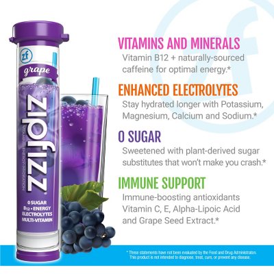 Zipfizz Energy Drink Mix Combo Pack 30 ct.