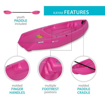 Lifetime Wave 6' Youth Kayak Paddle Included