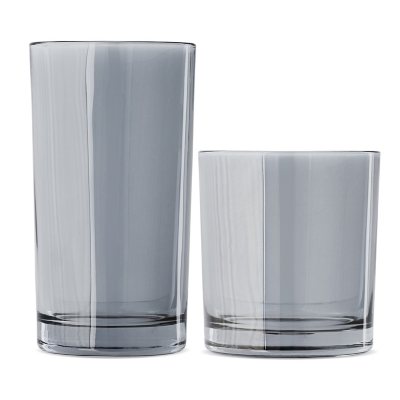 Member's Mark 16-Piece Crystal Drinkware Set, Choose Color
