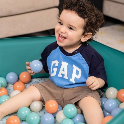 Okiedog 3-in-1 Foldable Trampoline Play Center