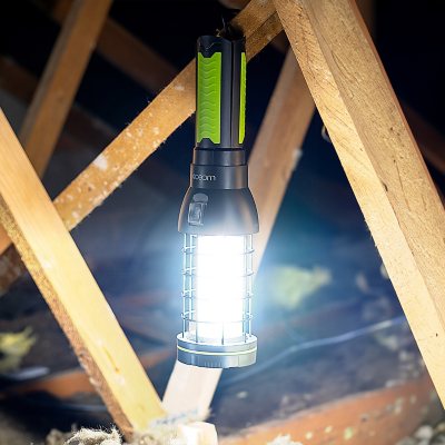 Luceco Rechargeable Olympia Tripod 360ÃÂ° Work Light Twin Pack