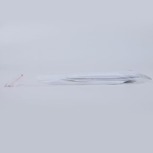 Teenitor Cake Scraper Cake Smoother, 7 Pcs Dough Scraper Bowl Scraper Cake Cutter Cake Spatula Bench Scraper Kitchen Plastic Scraper Tool Cake Decorating Kit