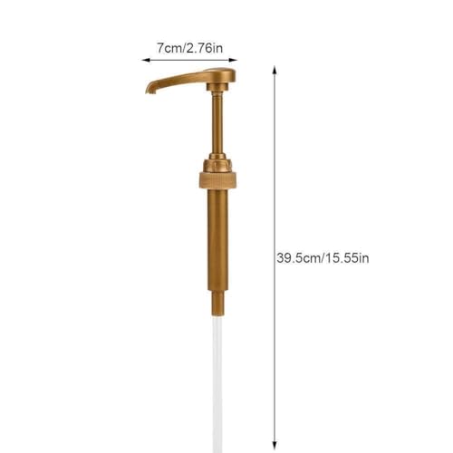 Syrup Pump Compatible with Torani, DaVinci and Skinny (Set of 2) - fits bottles (25.4 oz-750ml)