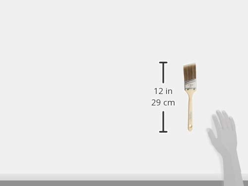 Pro Grade Paint Brush Set - 3-Pack - 2" Angle Brushes for All Latex and Oil Paints & Stains - Home Improvement - Interior & Exterior Use