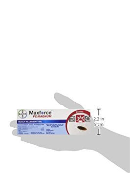 Bayer 79432135 maxforce FC Magnum Roach Killer Bait Gel Insecticide, Light Brown