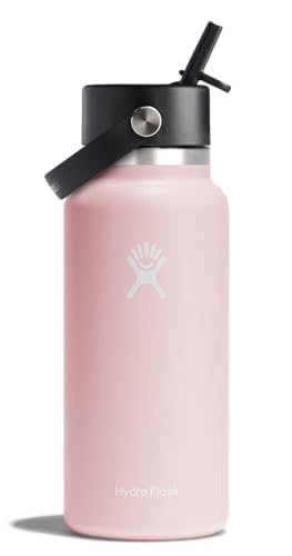 Hydro Flask Wide Flex Straw Cap Black 24 Oz