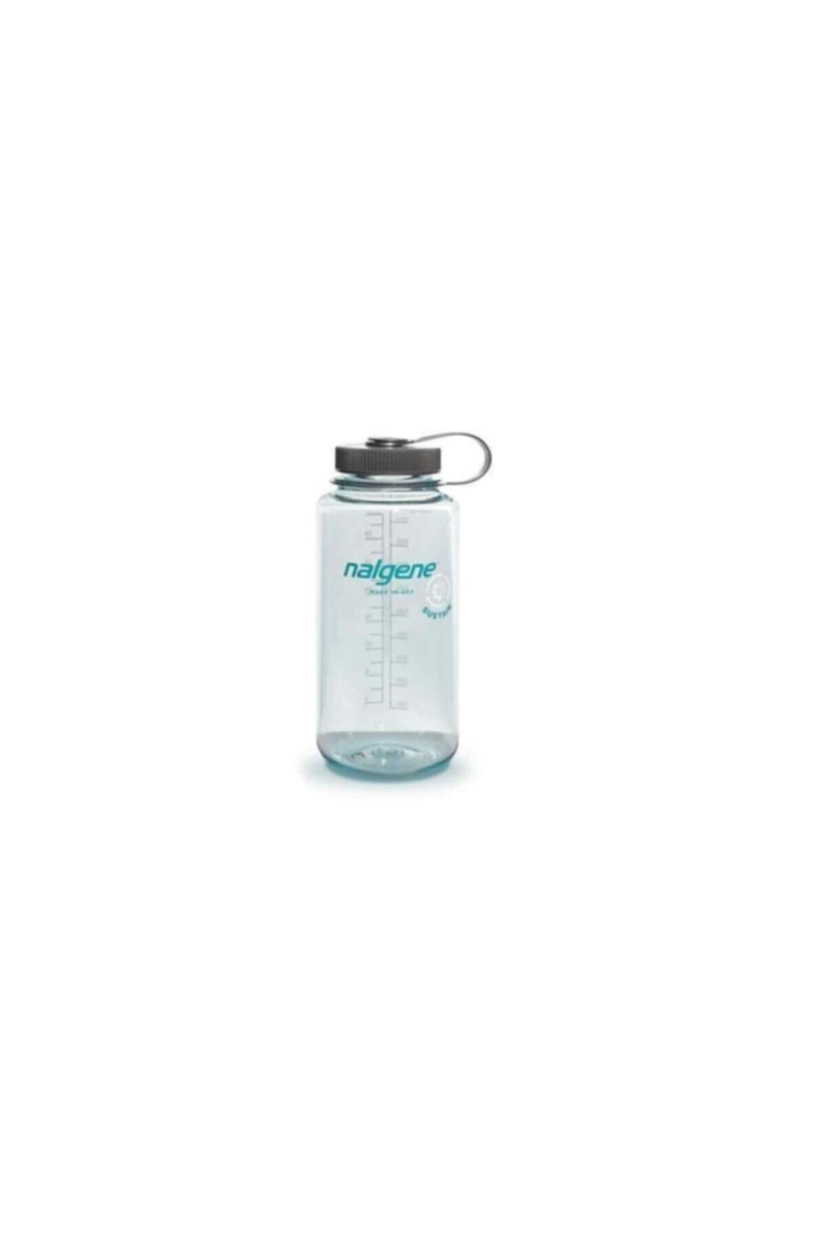 Nalgene Sustain Tritan BPA-Free Water Bottle Made with Material Derived from 50% Plastic Waste, 32 OZ, Wide Mouth, Aubergine