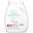 Amazon Basics Laundry Detergent Pacs, Hypoallergenic, Free & Clear, 120 Count (Previously Solimo)