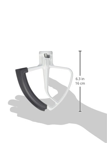 KitchenAid KFE5T Tilt-Head Flex Edge Beater, White