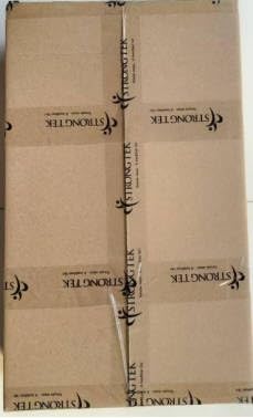 StrongTek Ergonomic Wood Foot Rest for Enhanced Circulation & Comfort, 350lbs Capacity, Rocker Balance Board for Standing Desks, Non-Slip, No Assembly, 18" Wide - Ideal for Office/Home