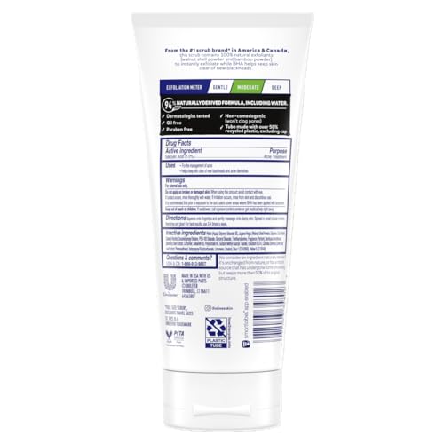 St. Ives Blackhead Clearing Face Scrub, Green Tea, 6 oz