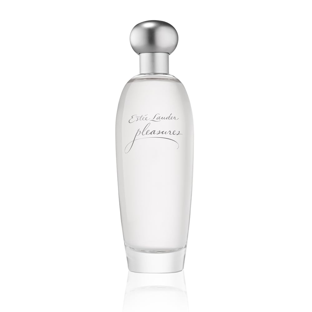 Estee Lauder Pleasures Eau de Parfum Spray with Notes of Lilies, White Peonies & Jasmine | Perfumes for Women, 3.4 fl oz