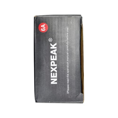 NEXPEAK NC101 Car Battery Charger, Smart Battery Trickle Charger 12V 6A Automotive Battery Maintainer Desulfator with Temp Compensation for Car Truck Motorcycle Lawn Mower Marine Lead Acid Batteries