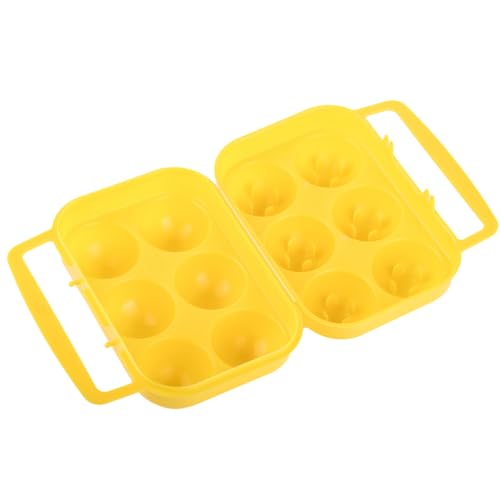 Coghlan's 812A Holder, Holds 6 Eggs, Yellow