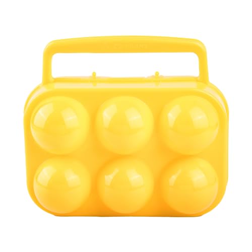 Coghlan's 812A Holder, Holds 6 Eggs, Yellow